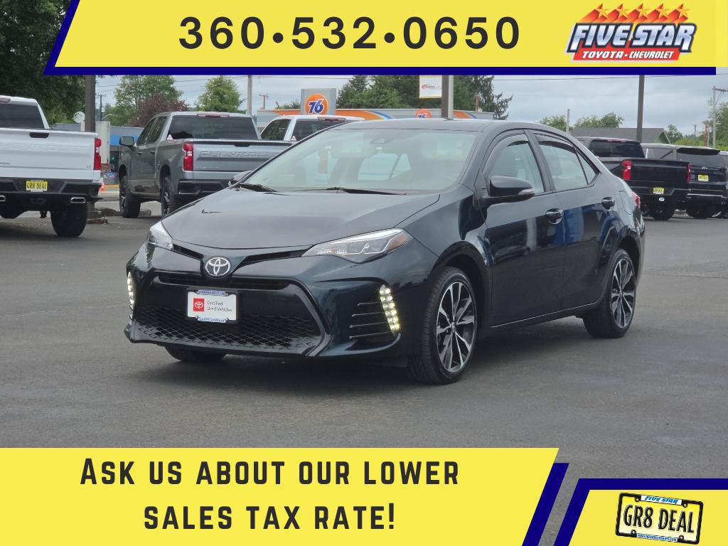 Certified 2019 Toyota Corolla XSE