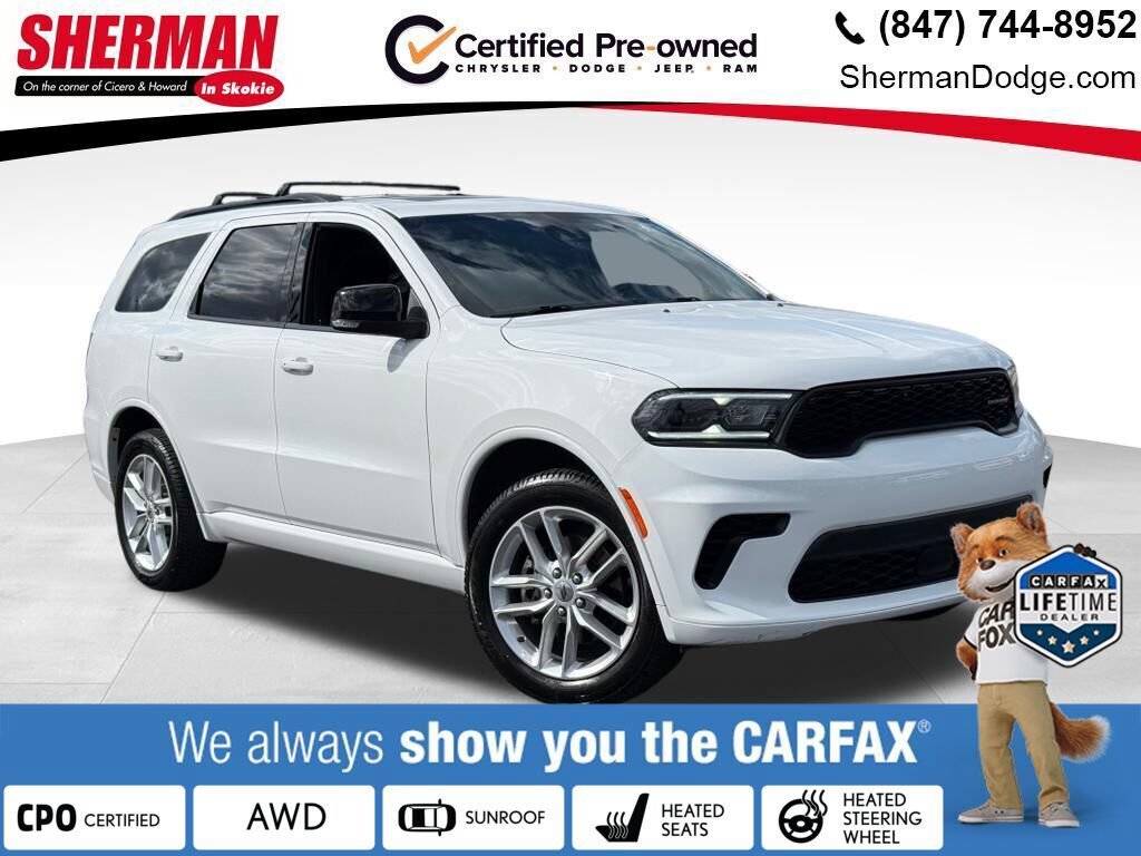 Certified 2024 Dodge Durango GT