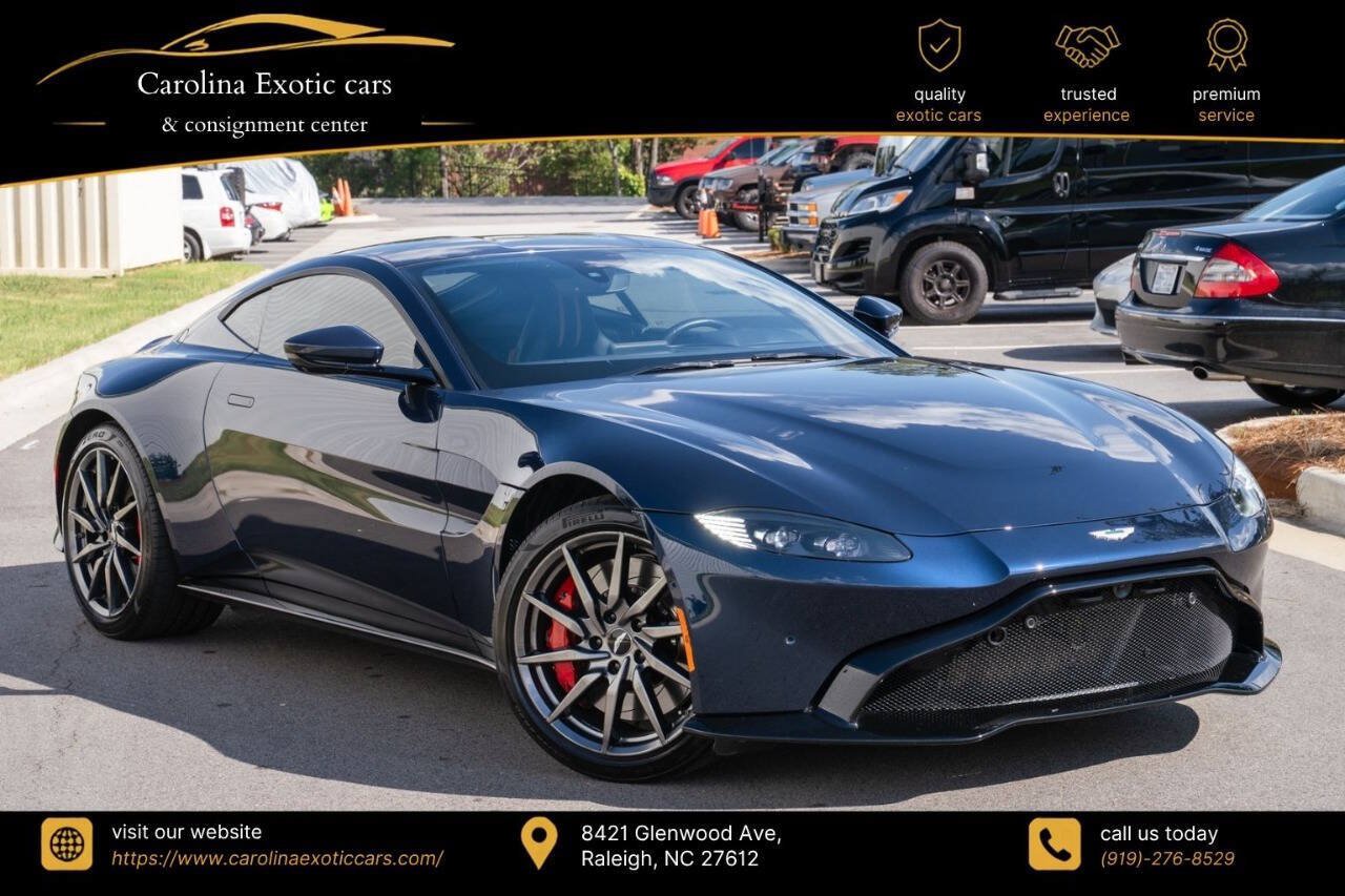 Used 2020 Aston Martin V8 Vantage Coupe RWD image 1
