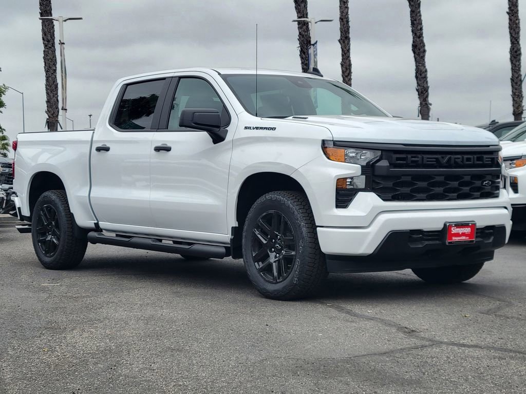 New 2026 Chevrolet Silverado 1500 Custom w/ Turbomax Blackout Package RWD image 26