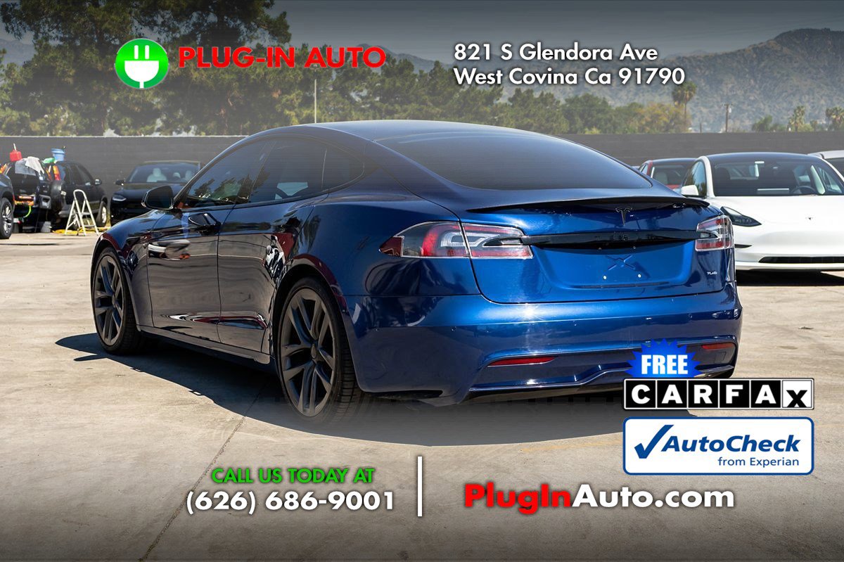Used 2021 Tesla Model S Plaid AWD/4WD image 2