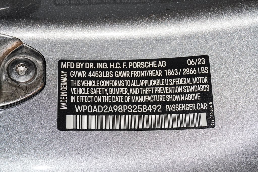 Certified 2023 Porsche 911 Turbo S AWD/4WD image 35