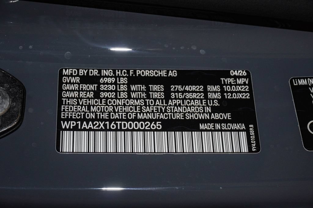 New 2026 Porsche Cayenne Electric AWD/4WD image 32