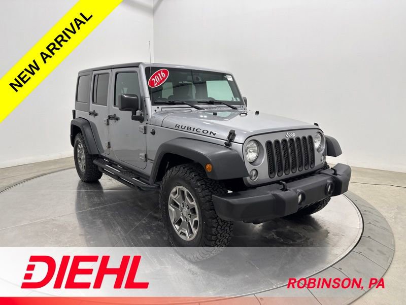 Certified 2016 Jeep Wrangler Unlimited Rubicon w/ Connectivity Group