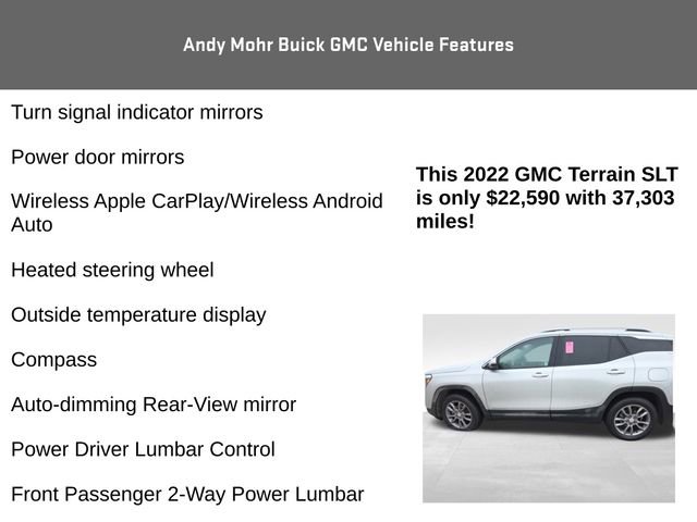 Used 2022 GMC Terrain SLT image 12