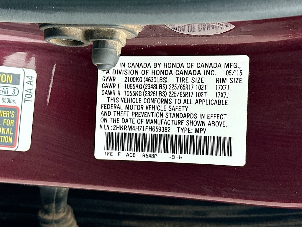 Used 2015 Honda CR-V EX-L image 27