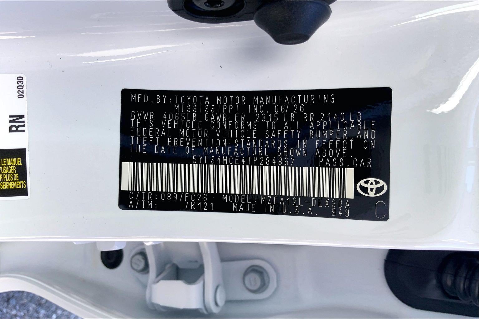 New 2026 Toyota Corolla SE FWD image 17