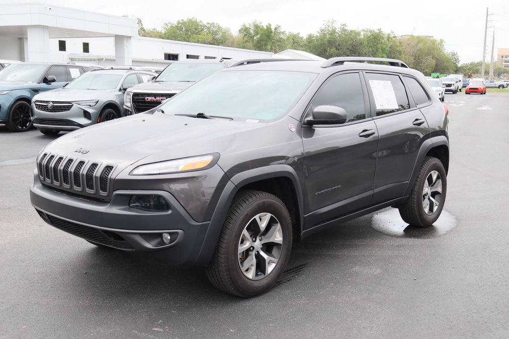 Used 2018 Jeep Cherokee Trailhawk w/ Quick Order Package 27L image 4