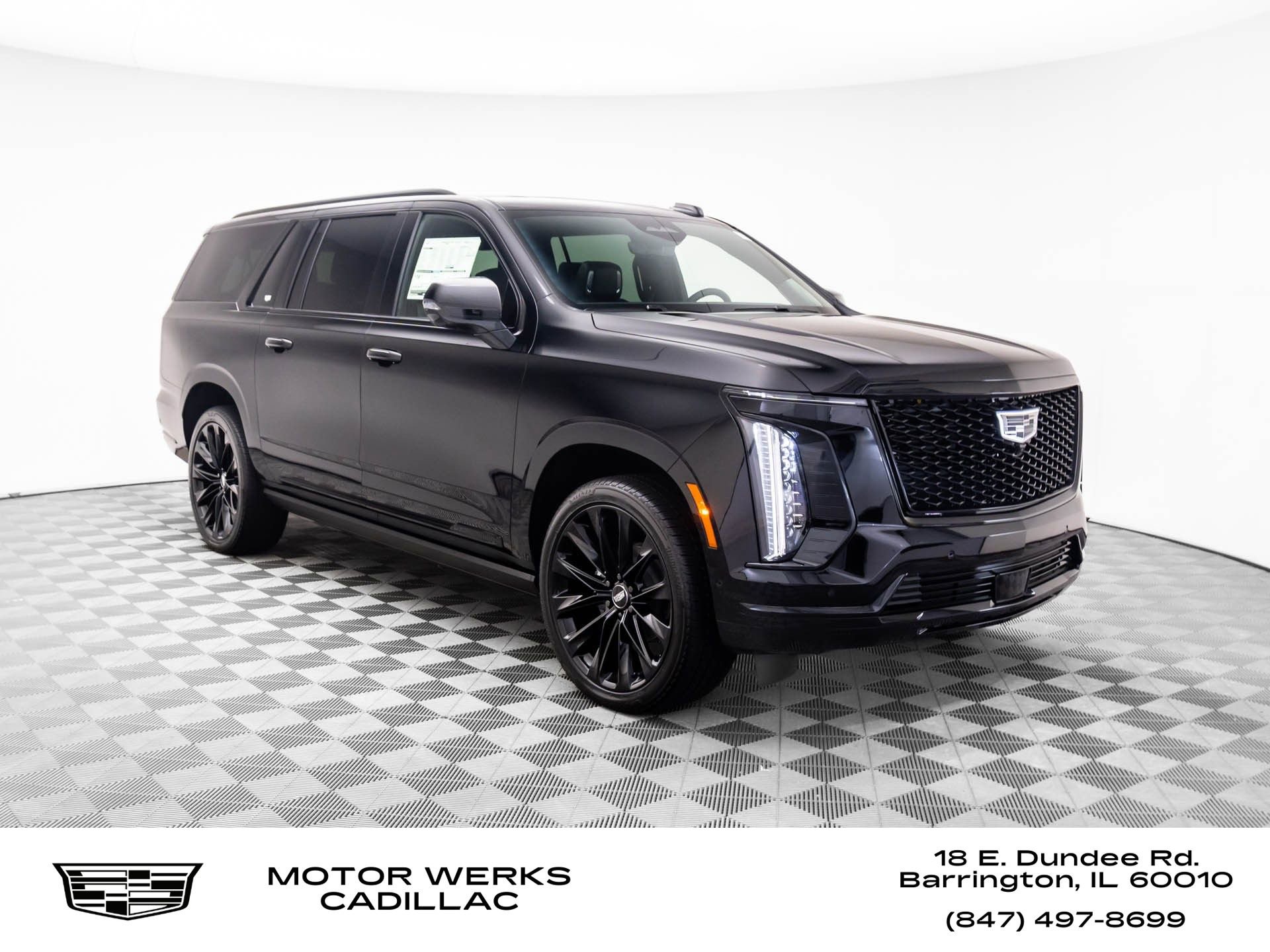 New 2025 Cadillac Escalade ESV Sport Platinum w/ LPO, ONYX Package