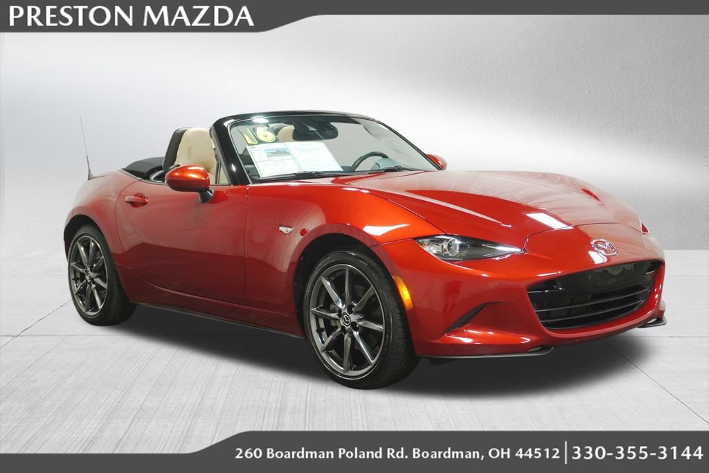 Used 2016 MAZDA MX-5 Miata Grand Touring RWD image 1