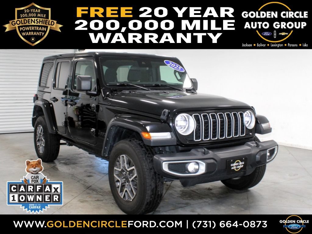 Used 2025 Jeep Wrangler Unlimited Sahara AWD/4WD 360° Tour