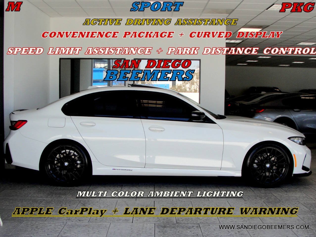 Used 2023 BMW 330i Sedan w/ M Sport Package RWD image 14