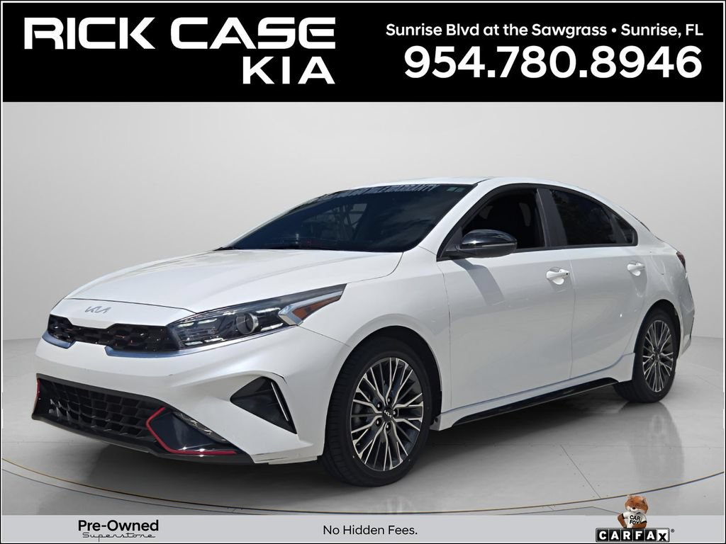 Certified 2022 Kia Forte GT-Line FWD image 1