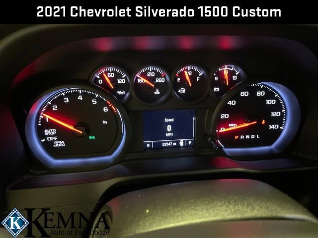 Used 2021 Chevrolet Silverado 1500 Custom image 21