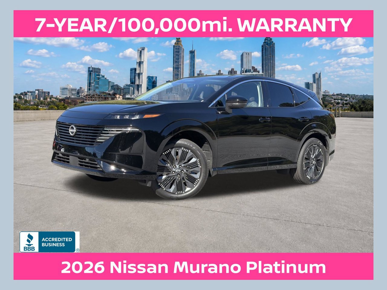 Certified 2026 Nissan Murano Platinum w/ Cargo Package AWD/4WD 360° Tour