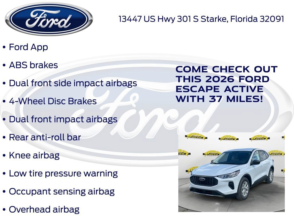 New 2026 Ford Escape Active w/ Tech Pack #1 FWD image 25