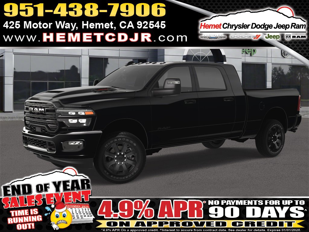 New 2025 RAM 3500 Laramie w/ Night Edition