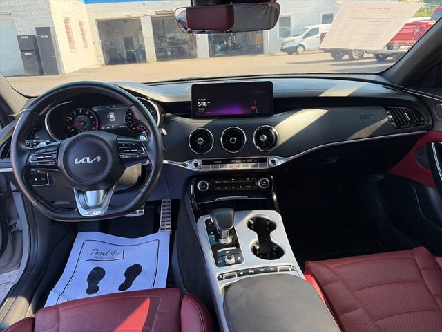 Used 2023 Kia Stinger GT2 w/ Red Interior Color Package AWD/4WD image 12