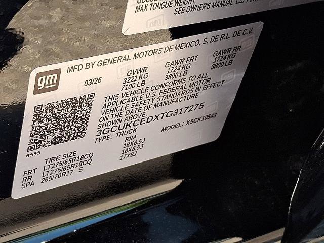 New 2026 Chevrolet Silverado 1500 Custom Trail Boss AWD/4WD image 12