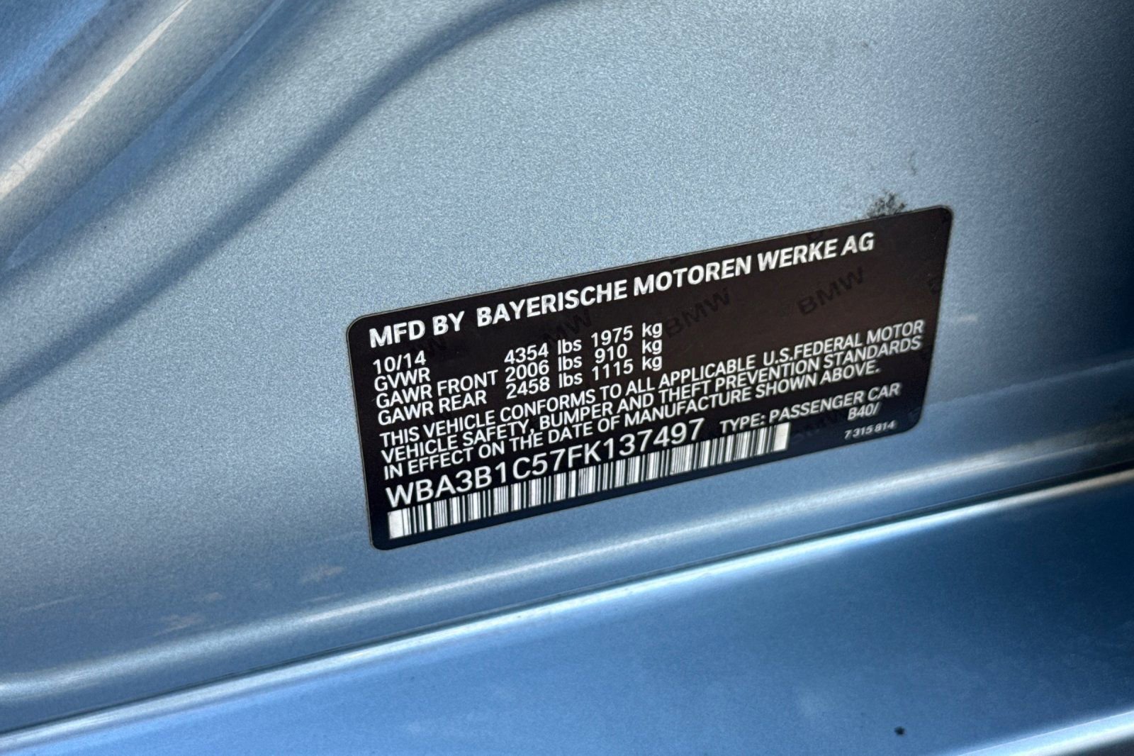 Used 2015 BMW 320i Sedan RWD image 29