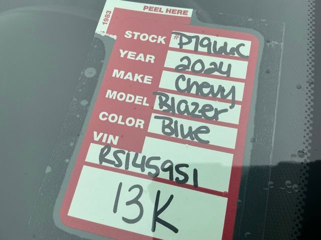 Used 2024 Chevrolet Blazer RS w/ Enhanced Convenience Package image 39