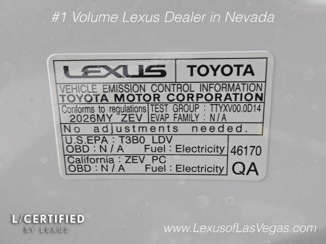 Used 2026 Lexus RZ 450e AWD w/ Accessory Package (2T) image 29