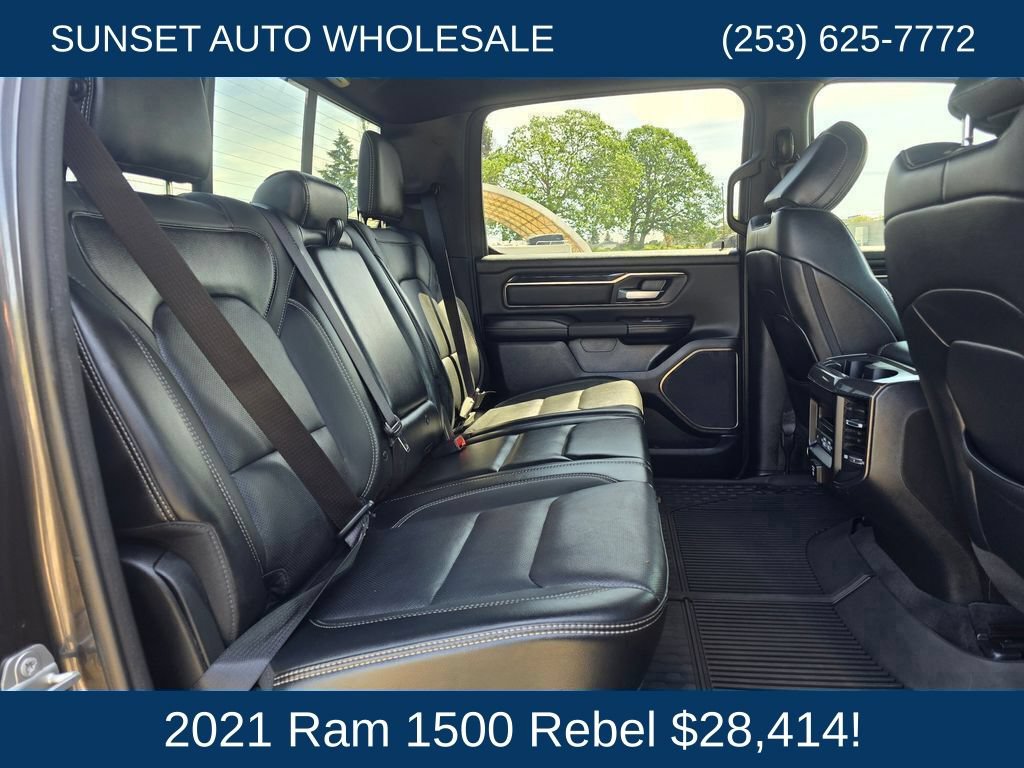 Used 2021 RAM 1500 Rebel w/ Rebel Level 2 Equipment Group AWD/4WD image 21