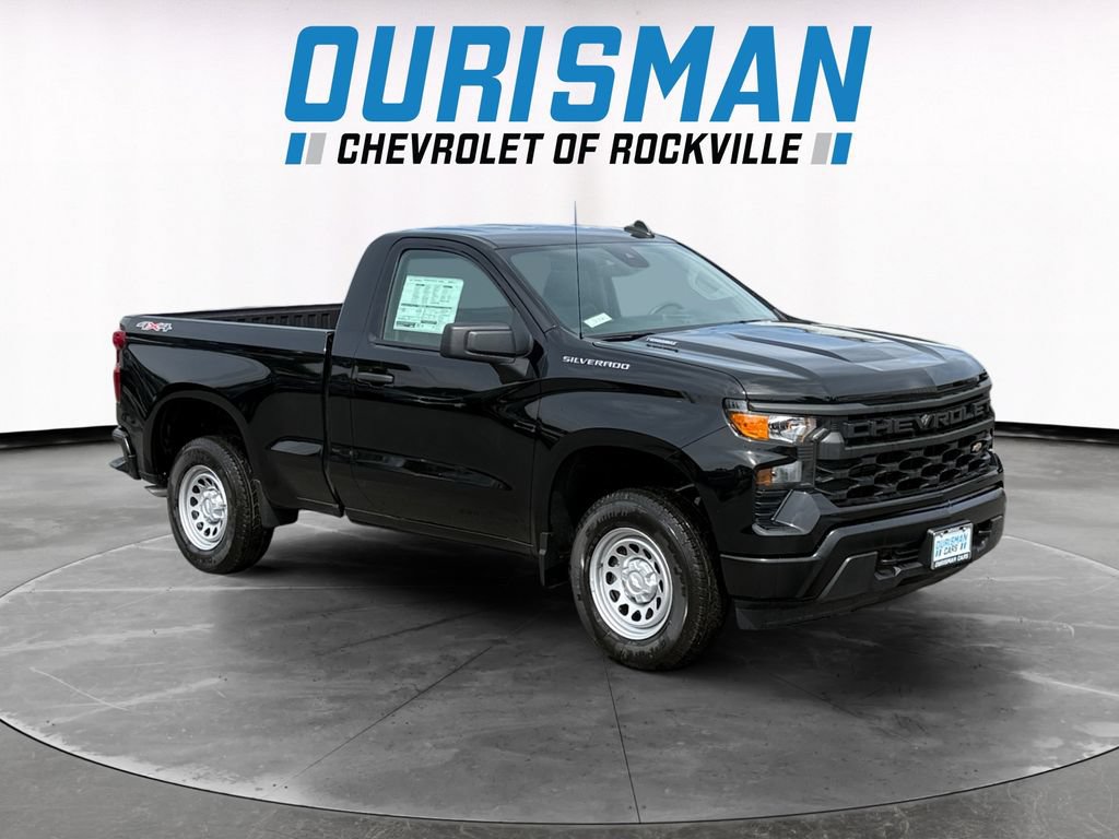 New 2026 Chevrolet Silverado 1500 W/T w/ WT Convenience Package AWD/4WD image 1