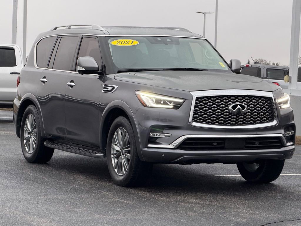 Used 2021 INFINITI QX80 Luxe image 2