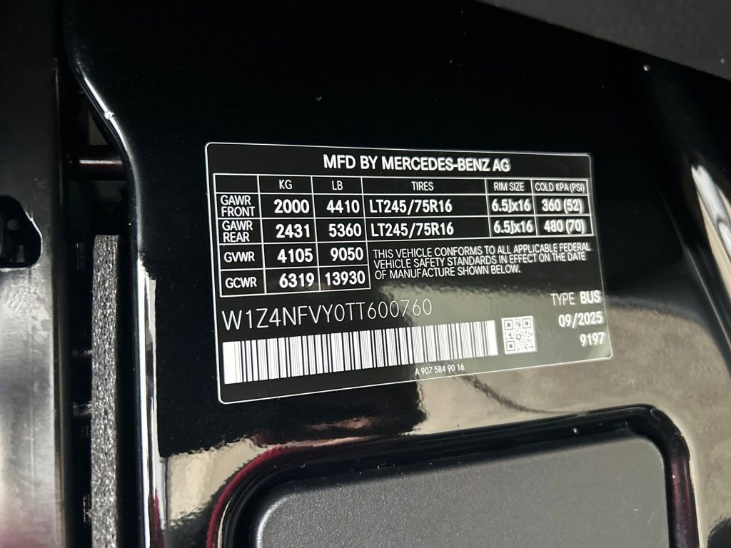 New 2026 Mercedes-Benz Sprinter 2500 image 28