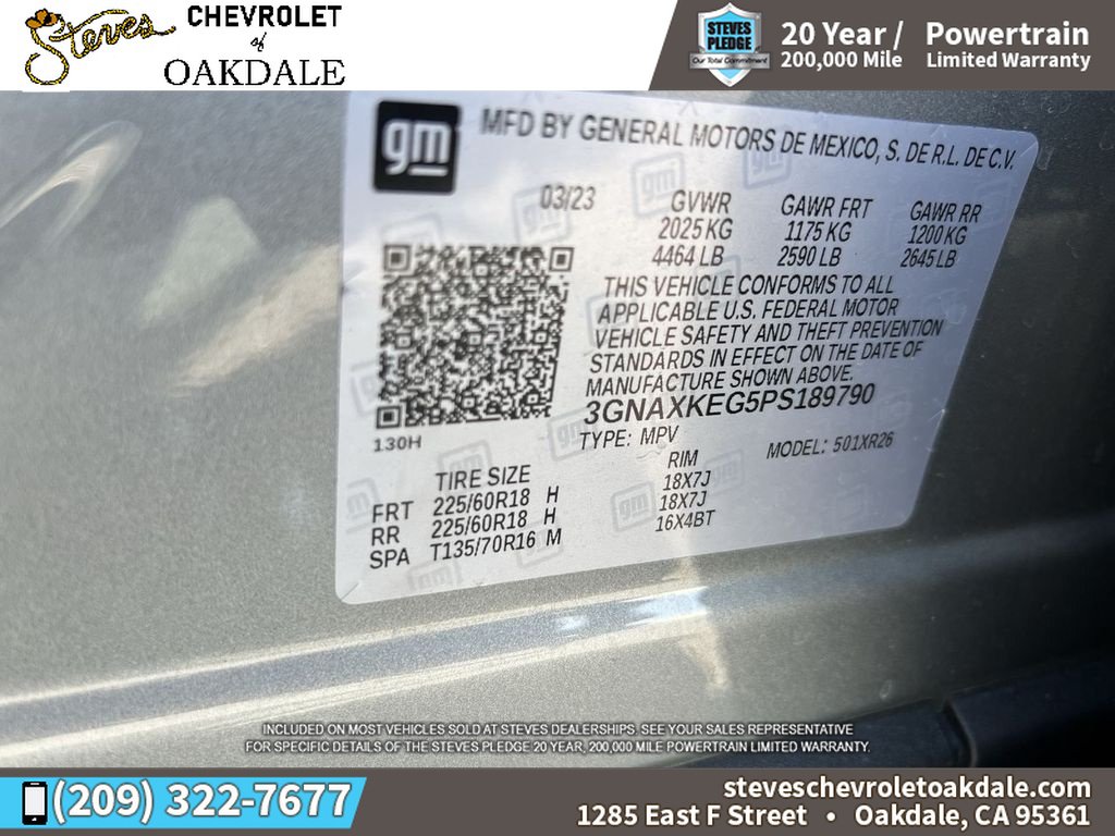 Certified 2023 Chevrolet Equinox LT FWD image 36