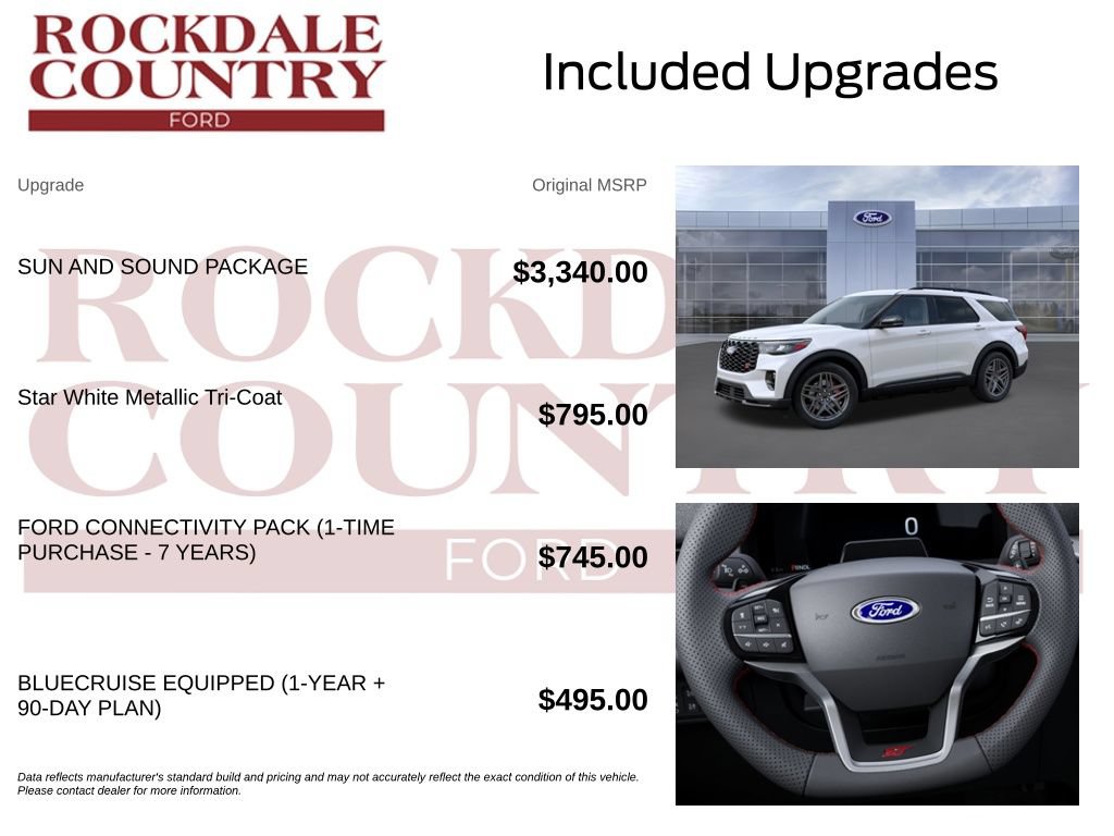 New 2027 Ford Explorer ST w/ Sun And Sound Package AWD/4WD image 10