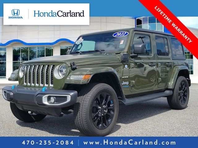 Used 2022 Jeep Wrangler Unlimited Sahara w/ Cold Weather Group image 1