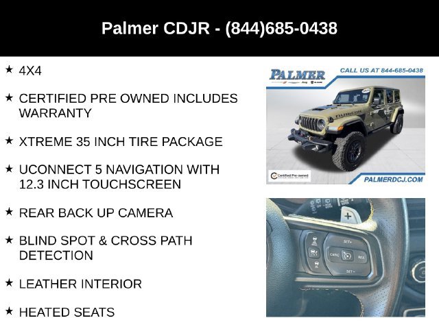Certified 2025 Jeep Wrangler Unlimited Rubicon 392 AWD/4WD image 6