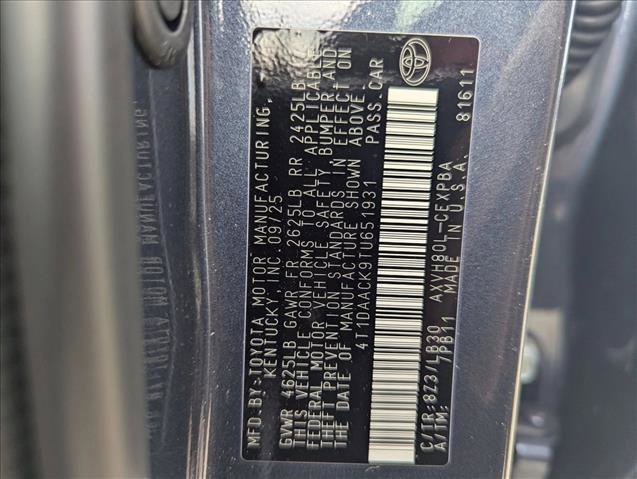 Used 2026 Toyota Camry XSE image 16