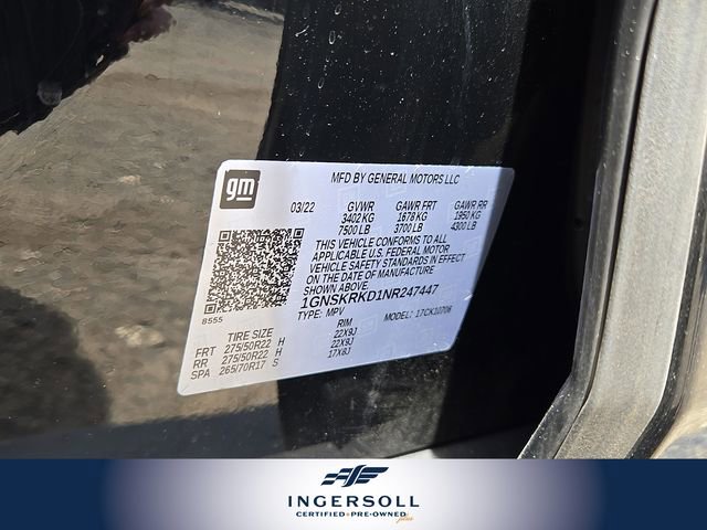 Used 2022 Chevrolet Tahoe RST image 29