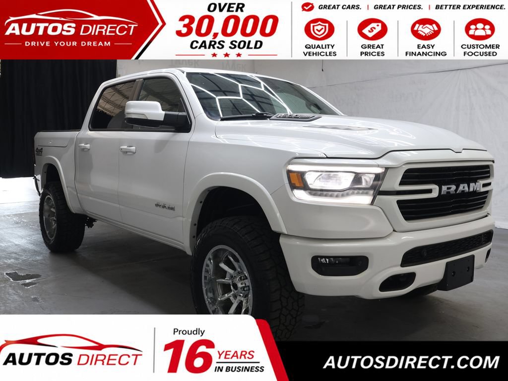Used 2020 RAM 1500 Laramie w/ Sport Appearance Package AWD/4WD image 1