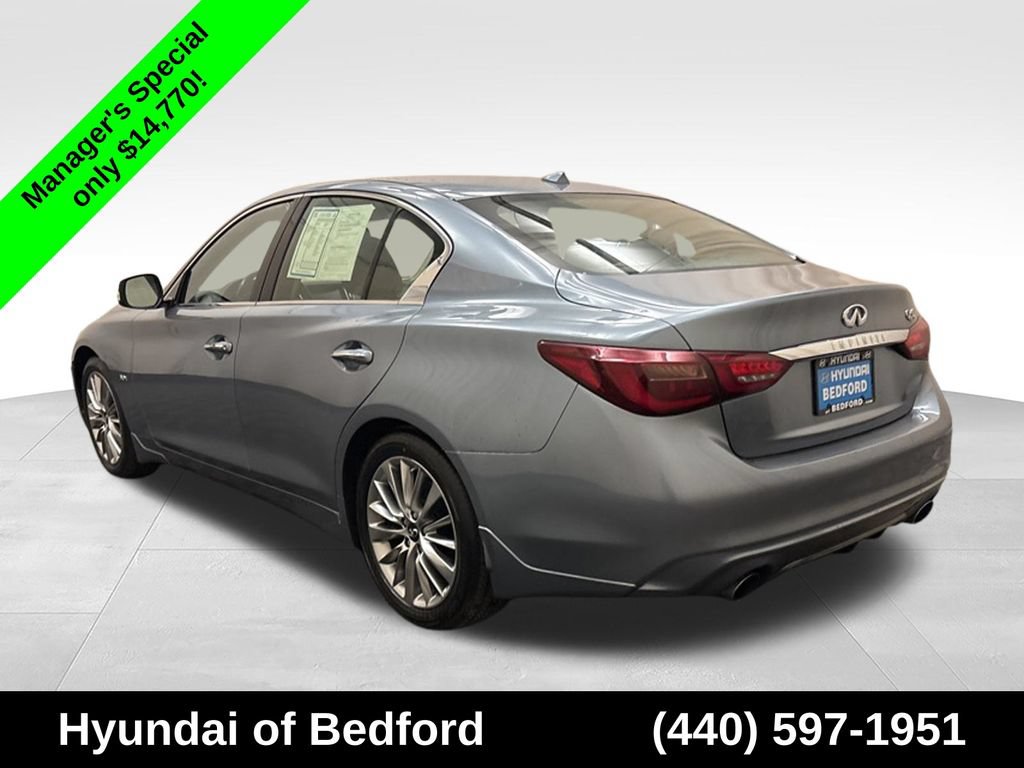Used 2020 INFINITI Q50 Luxe w/ Cargo Package RWD image 8