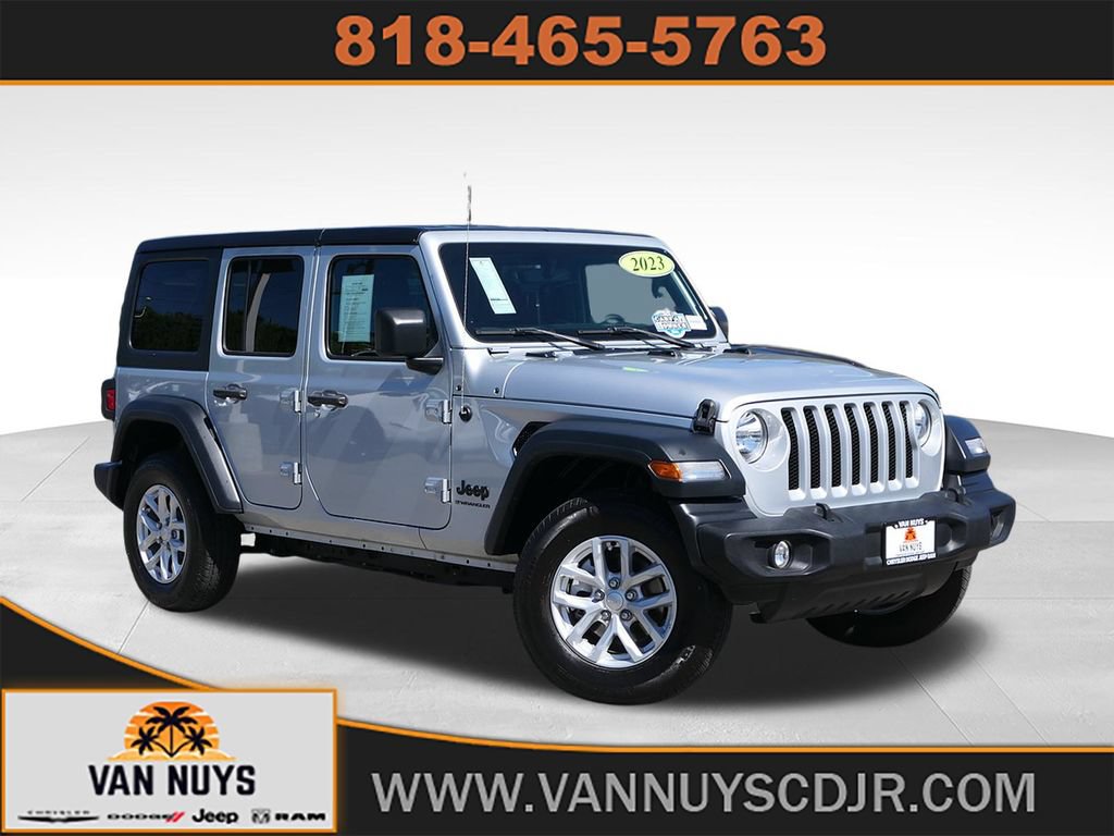 Used 2023 Jeep Wrangler Unlimited Sport AWD/4WD image 1