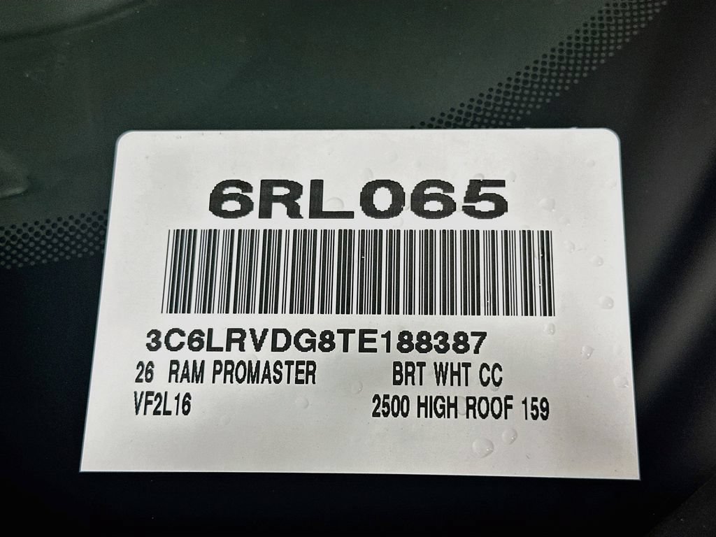 New 2026 RAM ProMaster 2500 w/ Safety Group FWD image 18
