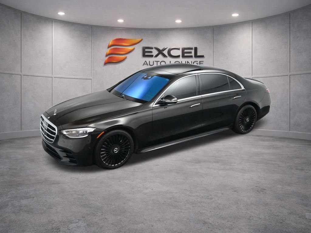 Used 2021 Mercedes-Benz S 580 4MATIC Sedan w/ AMG Line image 69
