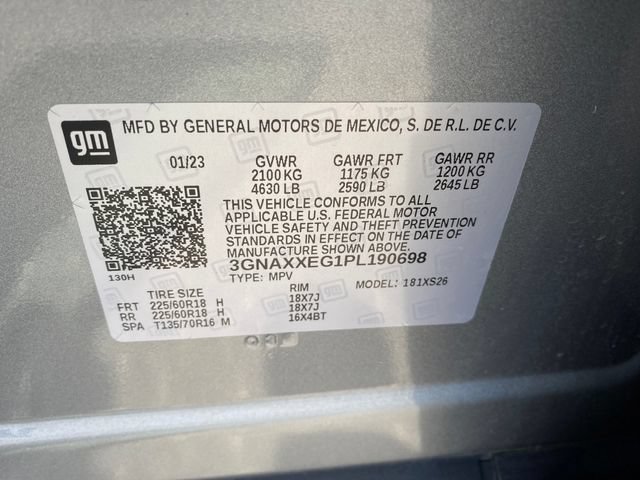 Used 2023 Chevrolet Equinox Premier w/ LPO, Floor Liner Package AWD/4WD image 25