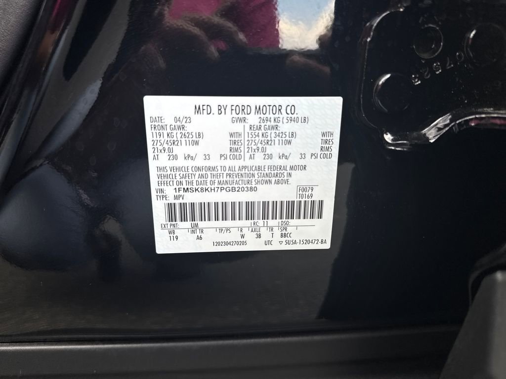 Used 2023 Ford Explorer ST-Line w/ Class IV Trailer Tow Package AWD/4WD image 22