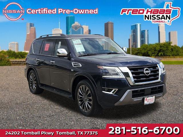 Certified 2021 Nissan Armada Platinum RWD image 1