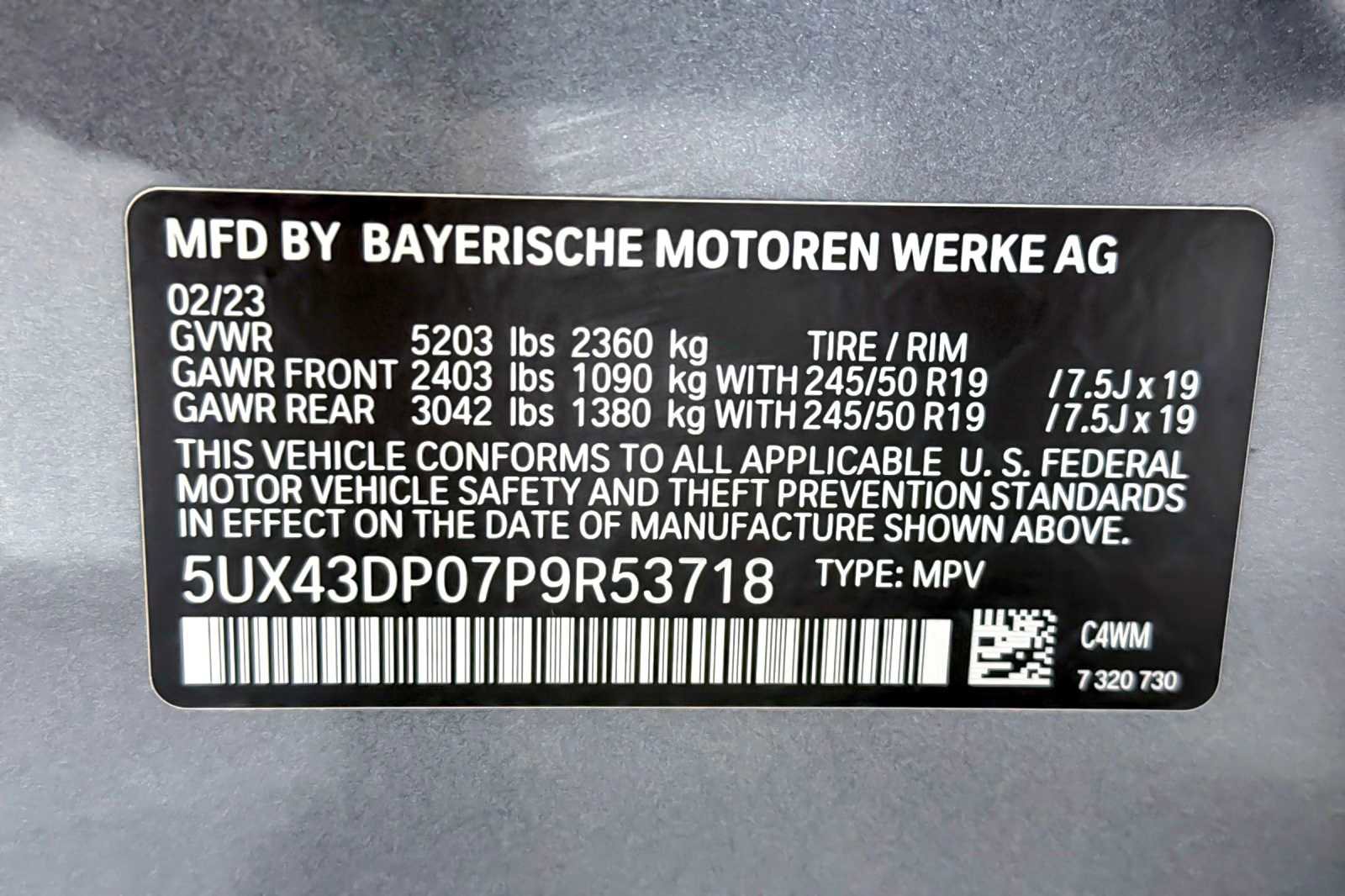 Used 2023 BMW X3 sDrive30i w/ Convenience Package image 30