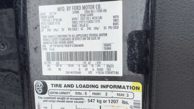 Used 2014 Ford F150 FX4 w/ Equipment Group 402A Luxury AWD/4WD image 36