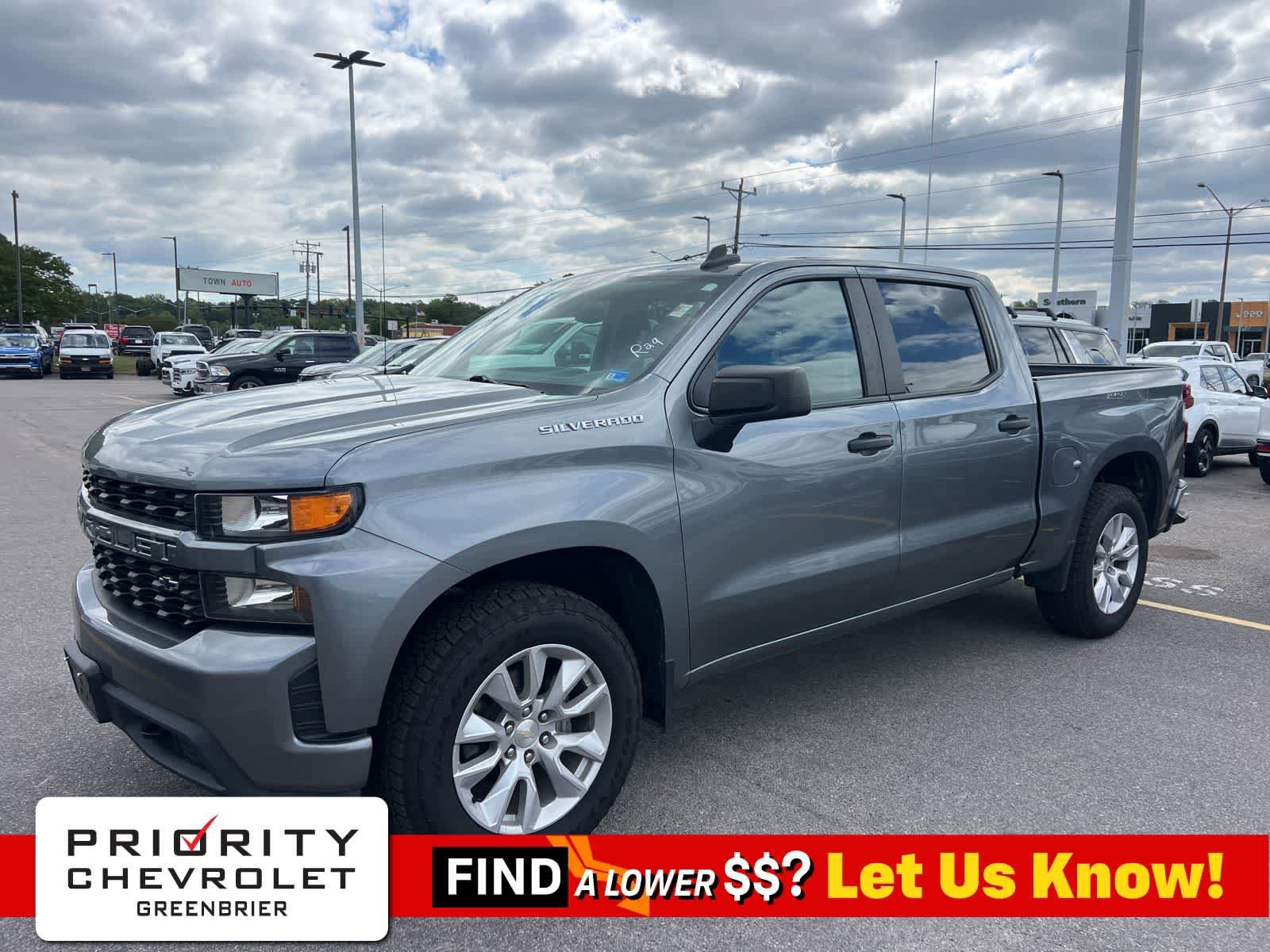 Used 2022 Chevrolet Silverado 1500 Custom w/ Safety Confidence Package RWD image 1