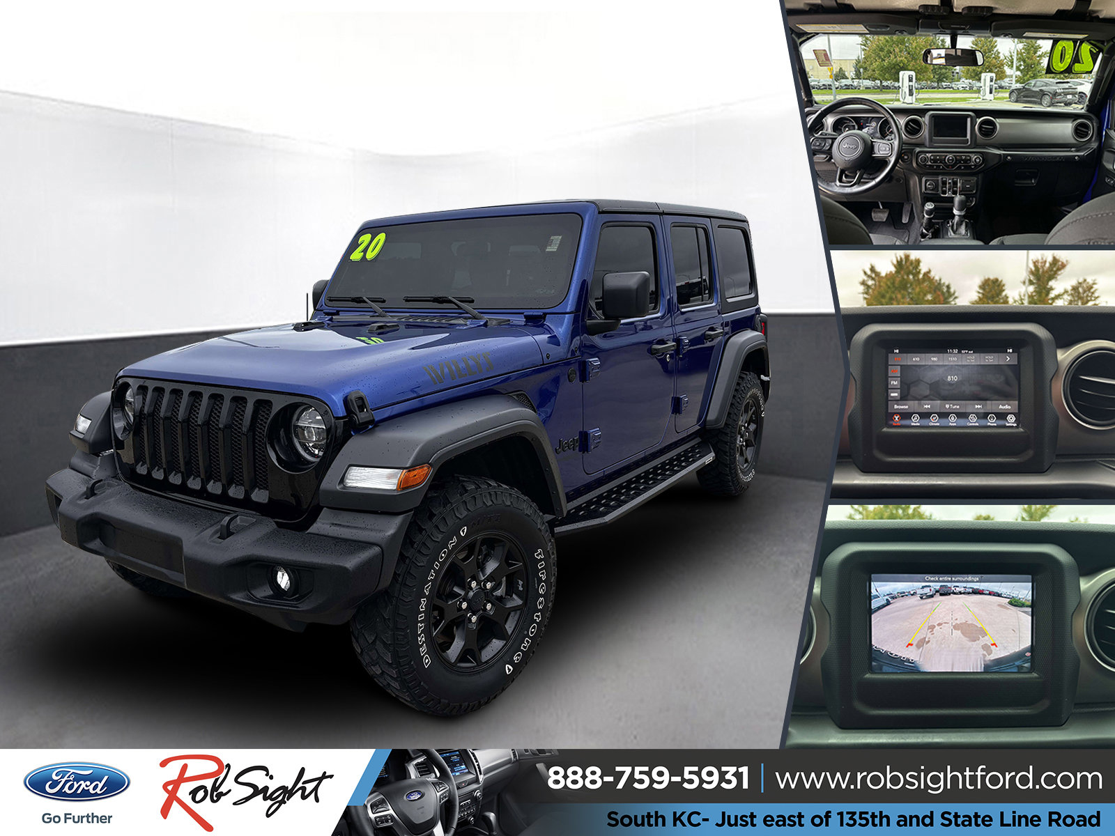 Used 2020 Jeep Wrangler Unlimited Sport