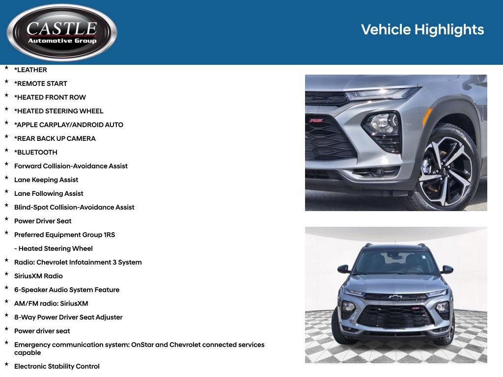 Used 2023 Chevrolet TrailBlazer RS image 3