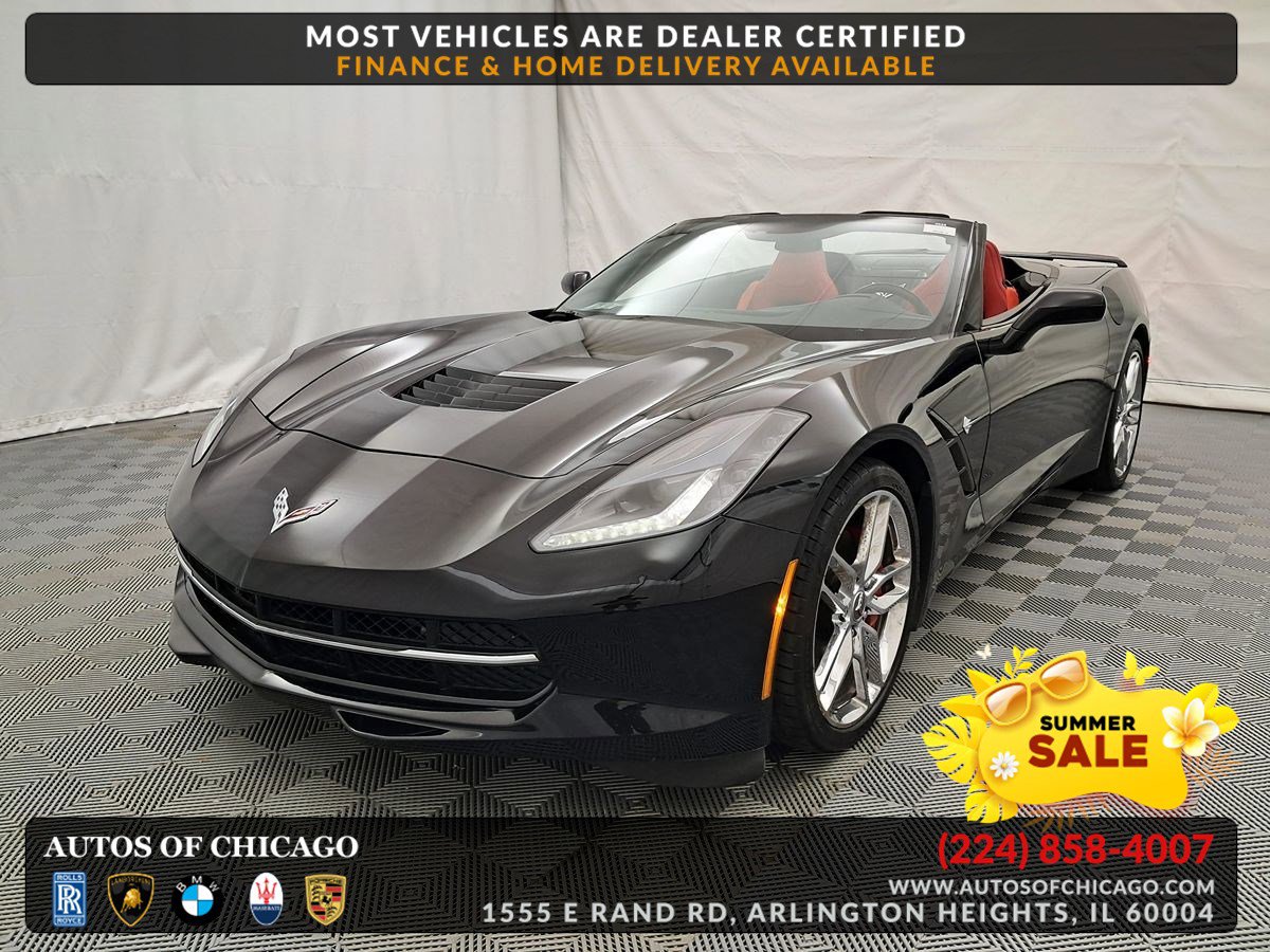 Used 2018 Chevrolet Corvette Stingray Convertible w/ 1LT RWD image 1